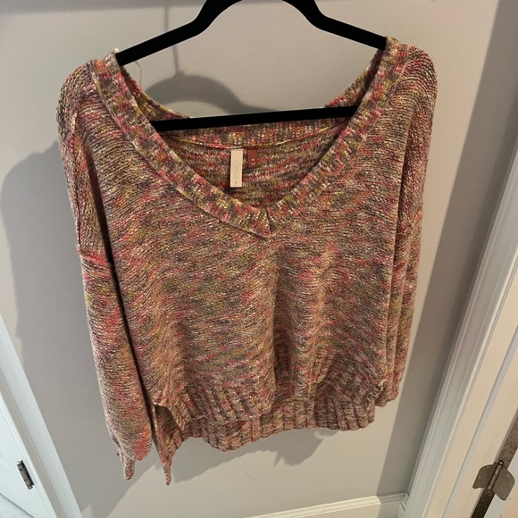 Anthropologie- Pilcro Deep-V Sweater - Picture 4 of 4